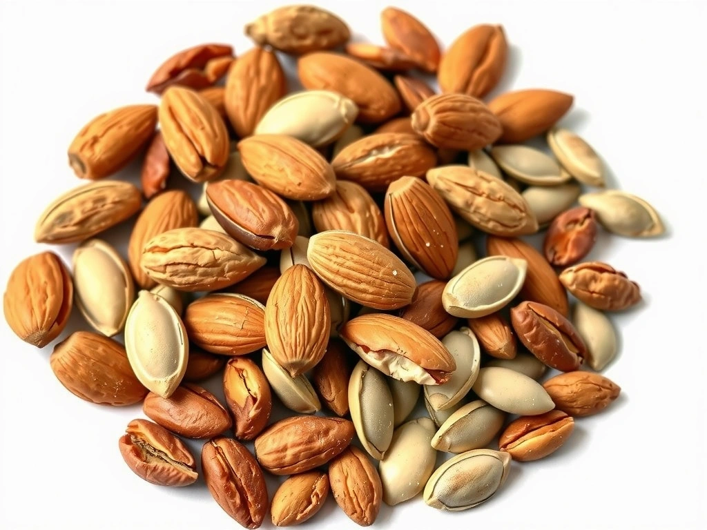 Nueces, almendras y semillas de girasol, alimentos ricos en Vitamina E
